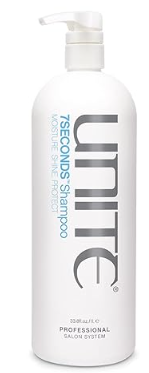 UNITE Hair - 7SECONDS Shampoo – Moisture-Enriched, Color-Safe & Hydrating Professional Shampoo – Protects from UV and Heat Damage, Enhances Shine, Sulfate-Free & Vegan, 32 Fl Oz