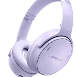 Bose QuietComfort Bluetooth Headphones, Wireless Headphones with Active Over Ear Noise Cancelling and Mic, Deep Bass, Up to 24 Hours of Playtime, Chilled Lilac - Limited Edition Color