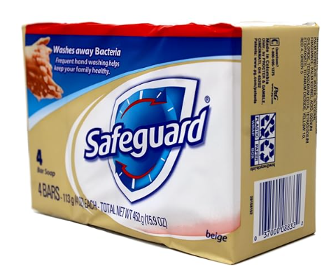 Safeguard Antibacterial Hand Bar Soap 4 Oz, 4 Bars Each, Pack of 8, (32 Total Bars) - Image 2