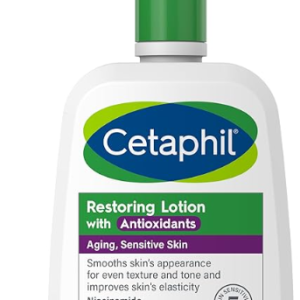 Cetaphil Restoring Body Lotion with Antioxidants for Aging Skin, Great for Neck and Chest Areas, Fragrance and Paraben Free, Suitable for Sensitive Skin 16 oz. Bottle