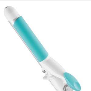 Conair OhSoKind For Fine Hair Curling Iron; 1-inch Curling Iron with Silicone Clip, 1-inch barrel produces classic curls – for use on short, medium, and long hair
