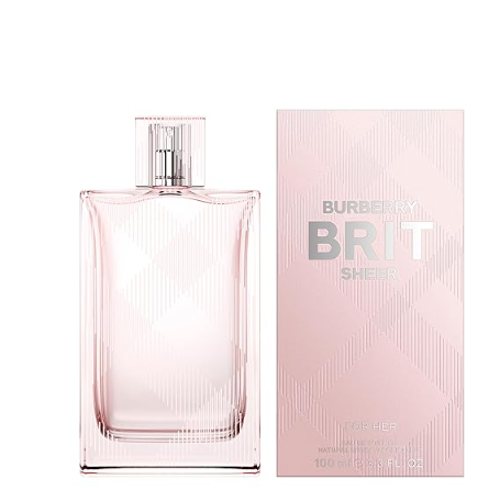 Burberry Brit Sheer Eau de Toilette – Women's Floral Perfume – With Notes of Musk, Black Grape, Pink Peony & White Musk – Long Lasting Fragrance - Image 3