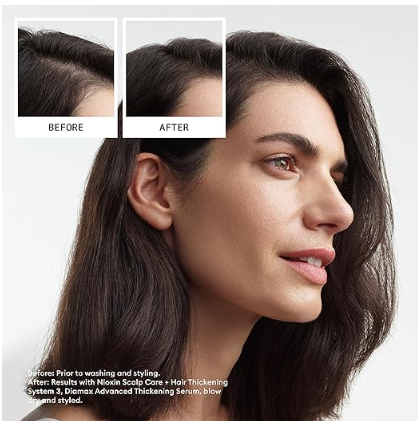 Nioxin System 3 Scalp + Hair Thickening Shampoo for Colored, Dry, & Damaged Hair with Light Thinning | Maintain Vibrant Color | Cleanse, Strengthen & Nourish with Niacinamide & Biotin - Image 2