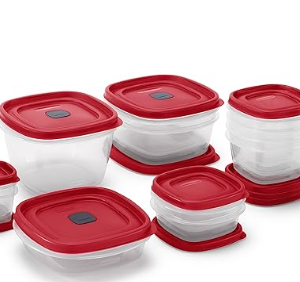 Rubbermaid Assorted Food Storage Container Set - Case of: 1; Each Pack Qty: 24; Total Items Qty: 24