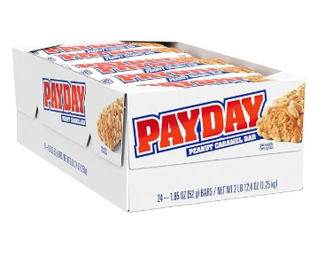 PAYDAY Peanut Caramel Candy Bars, 1.85 oz (24 Count) - Image 2