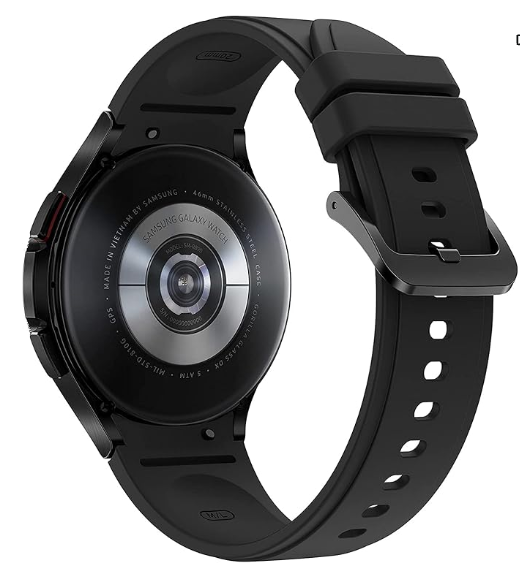 SAMSUNG Galaxy Watch 4 Classic 46mm Smartwatch with ECG Monitor Tracker for Health, Fitness, Running, Sleep Cycles, GPS Fall Detection & Bluetooth, US Version, Black - Image 2
